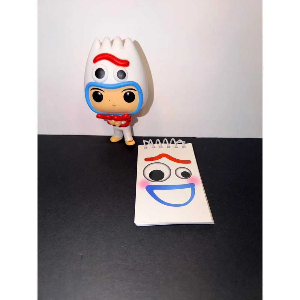 Funko Pop Toy Story 4 Duke Caboom as Forky Vinyl Figure with Mini Notepad